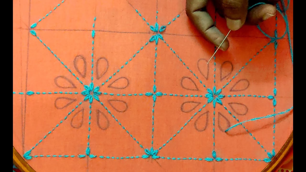ঐতিহ্যবাহী নকশীকাঁথার সহজ সেলাই শিখতে ভিডিও টি দেখে নিন,Hand embroidery traditional nakshi kantha