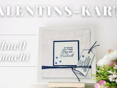 Valentinskarte | Schnell gemacht | Stampin’ Up! | DSP | love you always | valentines day card