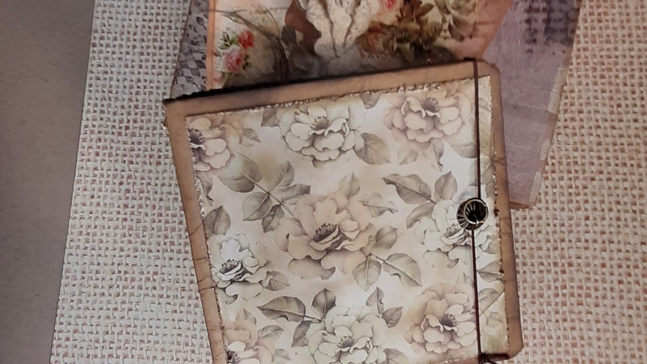 Watch me craft  Mini Vintage Junkjournal Teil 2