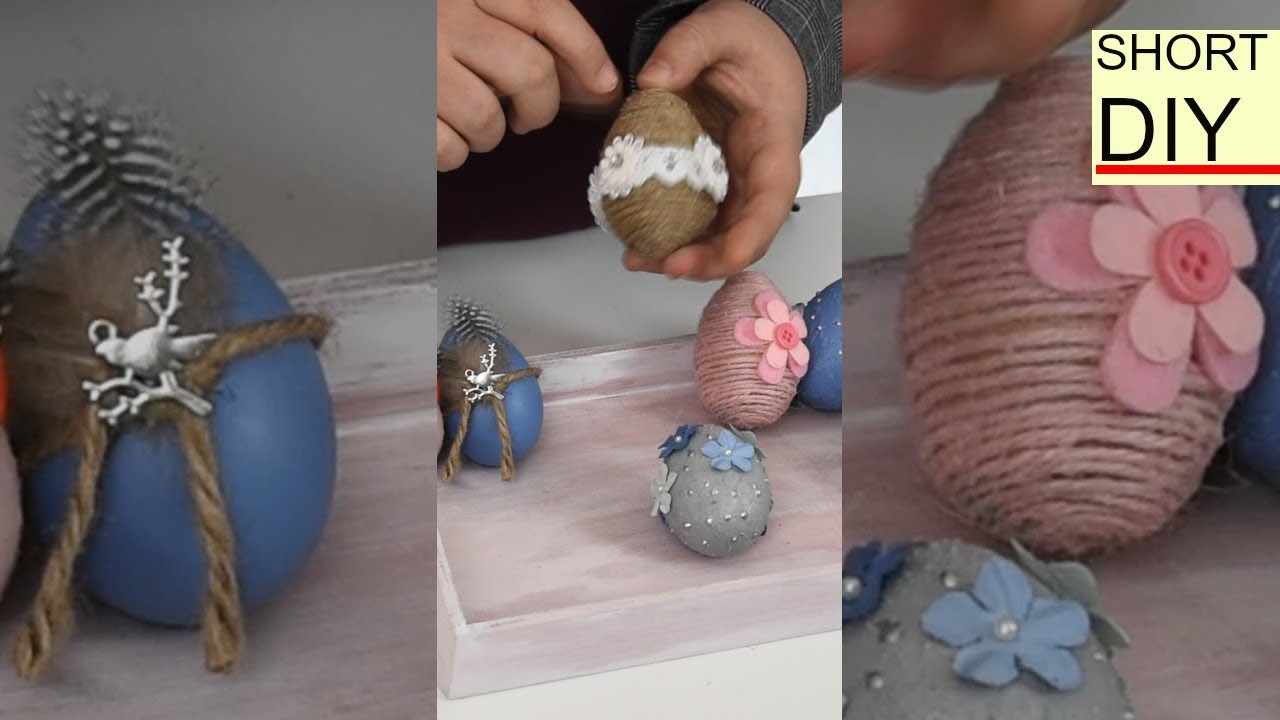 Zauberhafte Ostereier in 30 Sekunden #shorts DIY