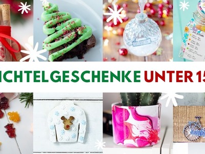 10 Wichtel-Geschenke (Rezepte & DIY) für unter 15 € basteln! Ideen für Weihnachten. sehr einfach!