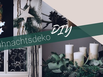 8 DIY Weihnachtsdeko - Ideen | Winterdeko 2019 einfach u. günstig