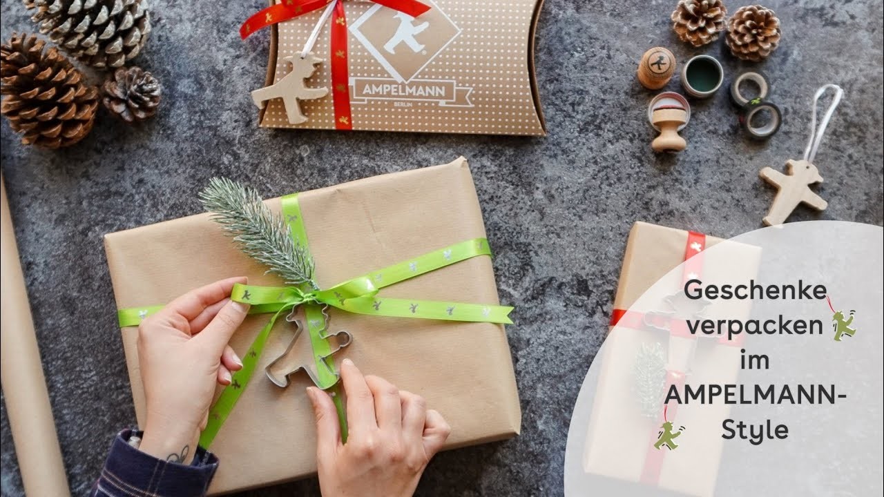 DIY AMPELMANN Geschenkverpackung