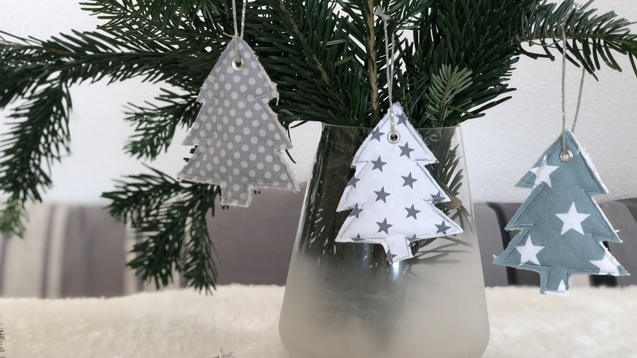 DIY Duftbäumchen Nähen - Weihnachtsbaum Deko