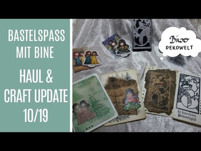 Haul 10.19 und Craft Update #BastelspaßmitBine