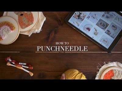 HOW TO PUNCH NEEDLE - DIY