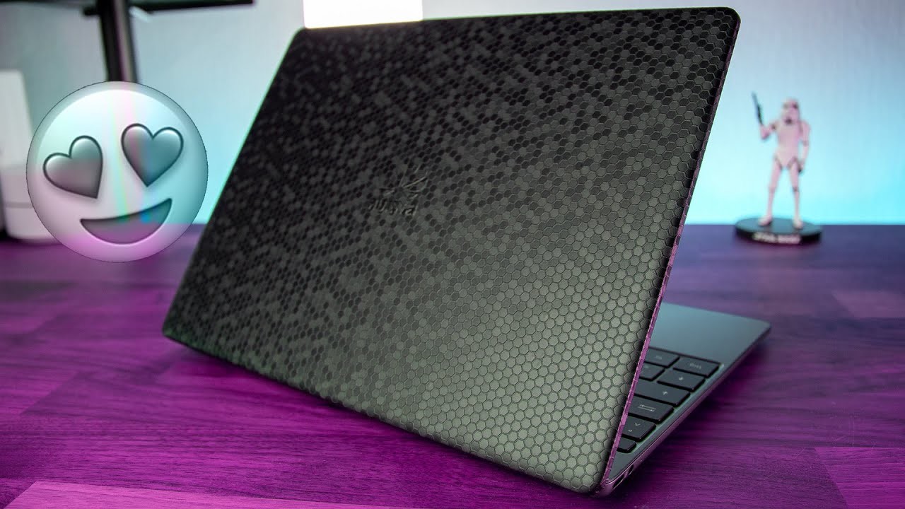 How to vinyl wrap YOUR Laptop | Laptop folieren DIY