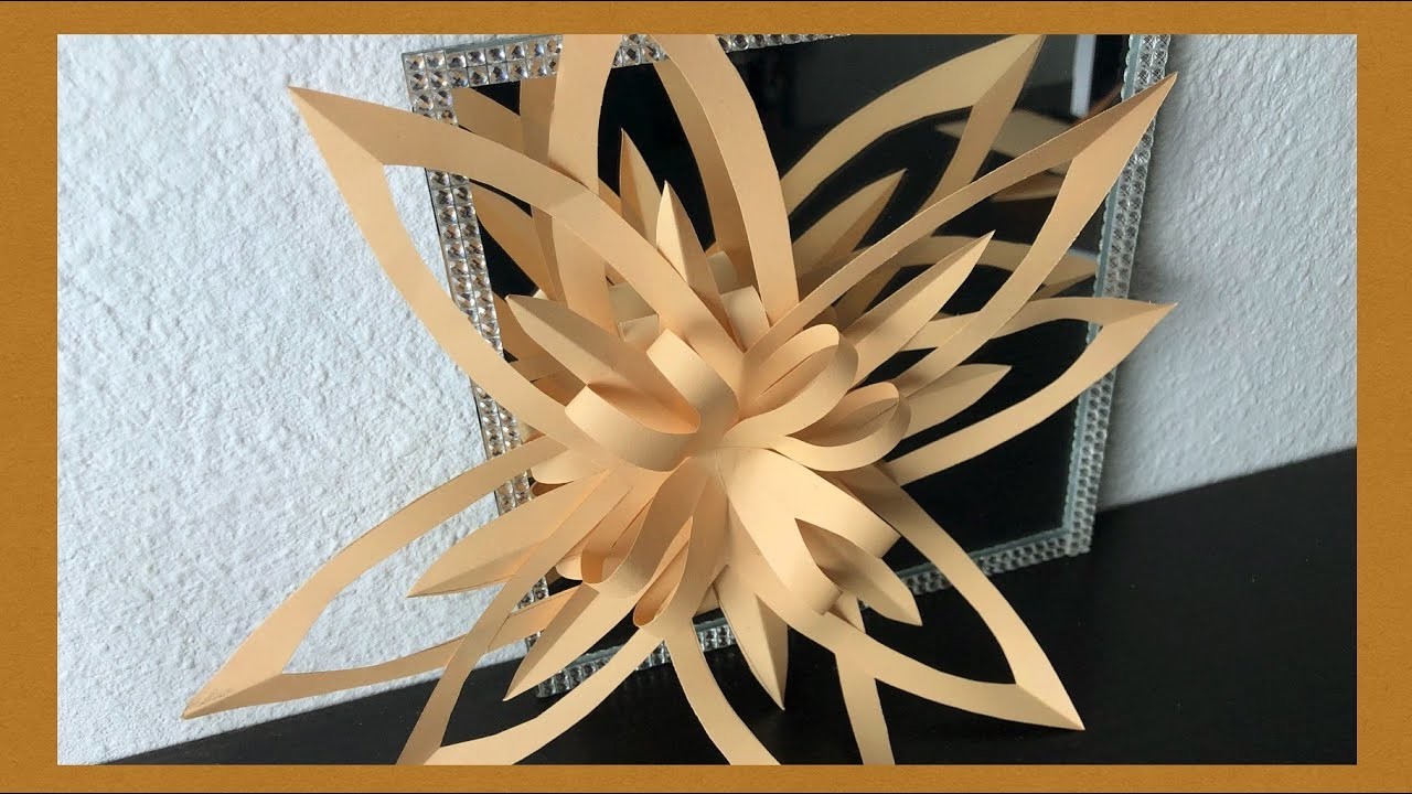 Origami Star ⭐️ || Stern aus Papier ✨???? || Winterlicher Stern zum aufhängen ❤️ || Tutorial ❄️