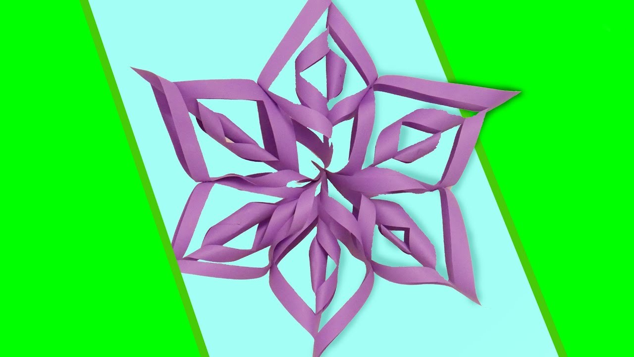 ????Origami Stern???? aus Papier | Basteln zu Weihnachten | Stern aus Papier