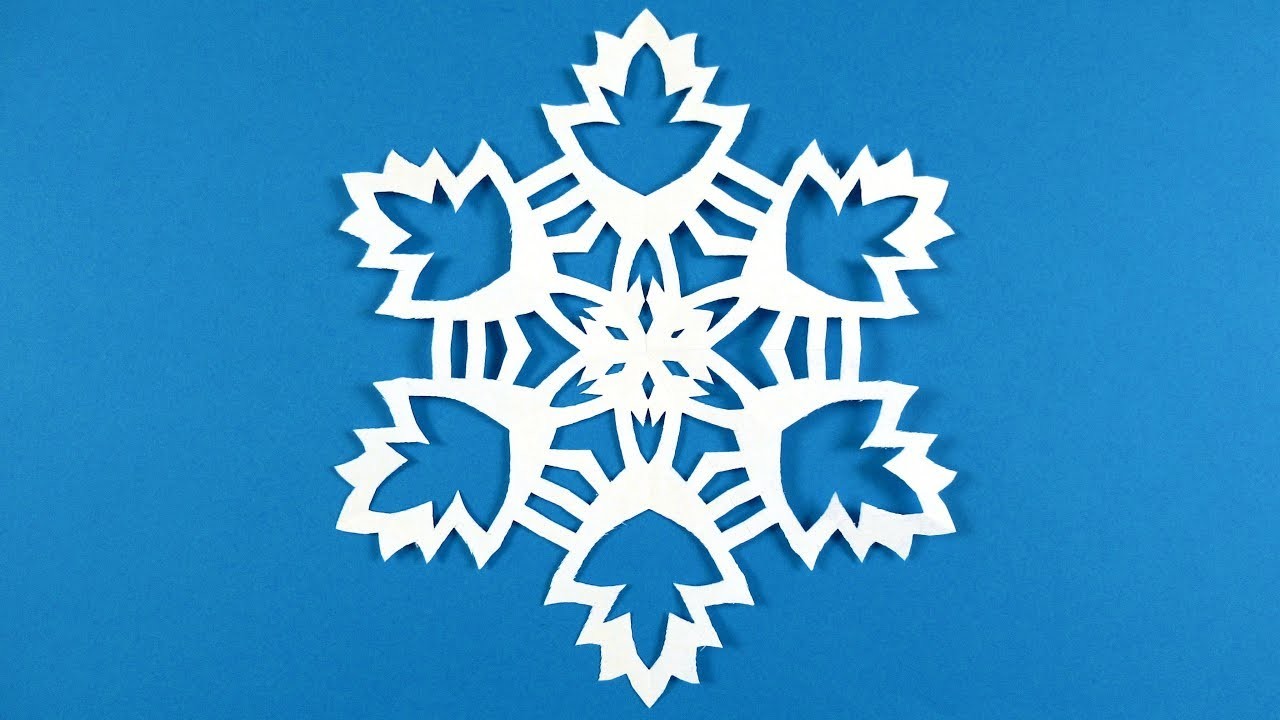 Schneeflocken basteln mit Papier fur Weihnachten? DIY Sterne Bastelideen - Deko Weihnachtsbasteln