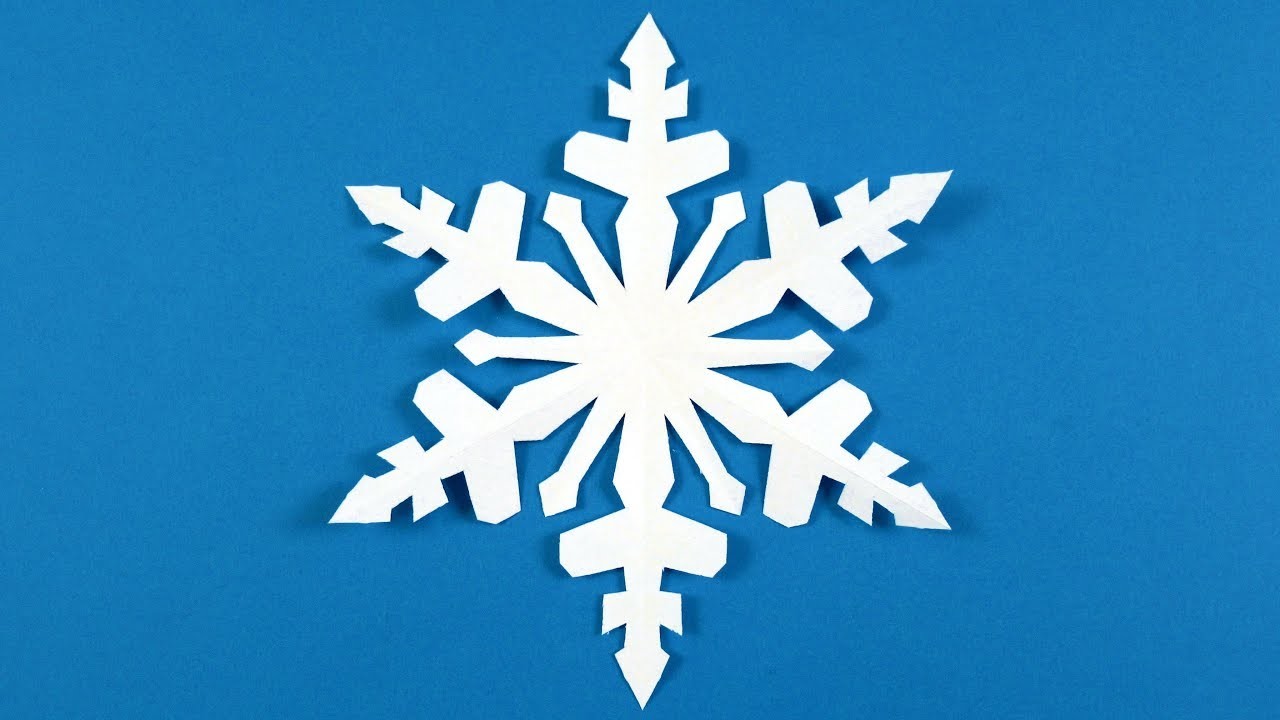Schneeflocken basteln mit Papier fur Weihnachten? DIY Sterne Bastelideen - Deko Weihnachtsbasteln