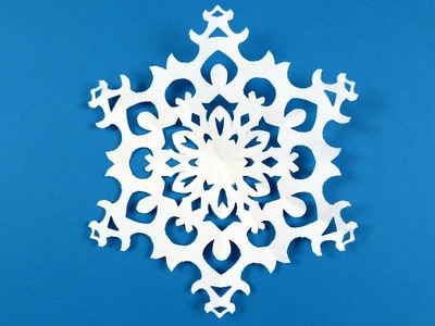 Schneeflocken basteln mit Papier fur Weihnachten? DIY Sterne Bastelideen - Deko Weihnachtsbasteln