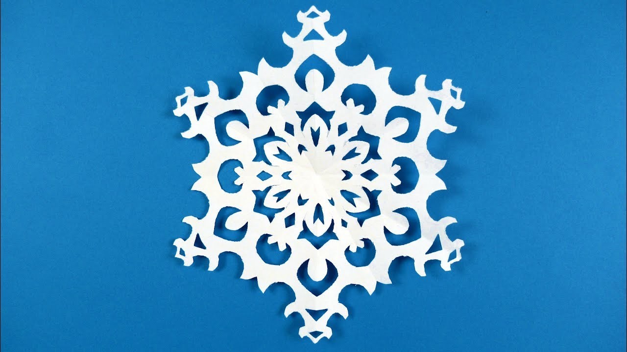 Schneeflocken basteln mit Papier fur Weihnachten? DIY Sterne Bastelideen - Deko Weihnachtsbasteln