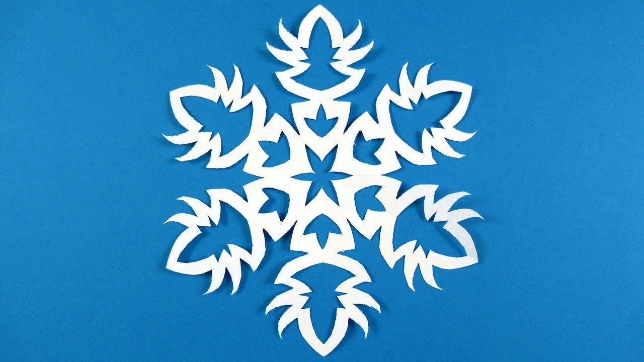 Schneeflocken basteln mit Papier fur Weihnachten? DIY Sterne Bastelideen - Deko Weihnachtsbasteln