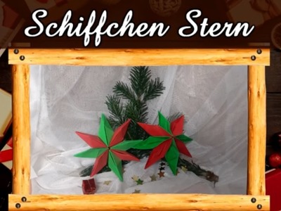 Türchen Nr. 9 | Wir basteln einen Weihnachts-Stern | Weihnachtsbasteln | Weihnachts-Deko DIY XMAS