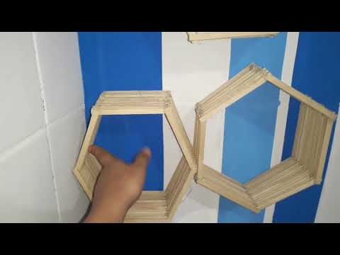 Diy- nicho de palito de picolé