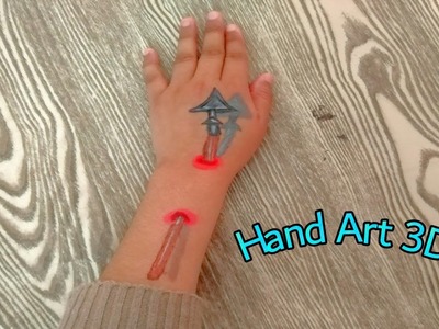 Hand Art 3d ||Trick Art On Hand