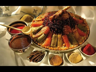 Marokkanisches Couscous-Rezept in deutscher Sprache