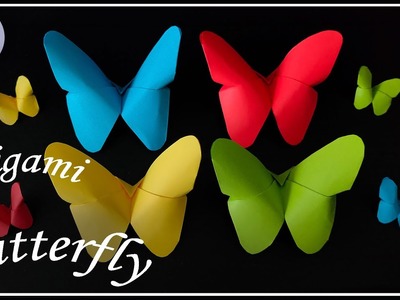 Origami Schmetterling????Papier falten????Basteln mit Papier????Kinderbasteln????EInfache DIY????Butterfly Origami