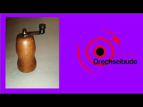 Robert's Drechselbude - Muskatmühle. Nutmeg Grinder
