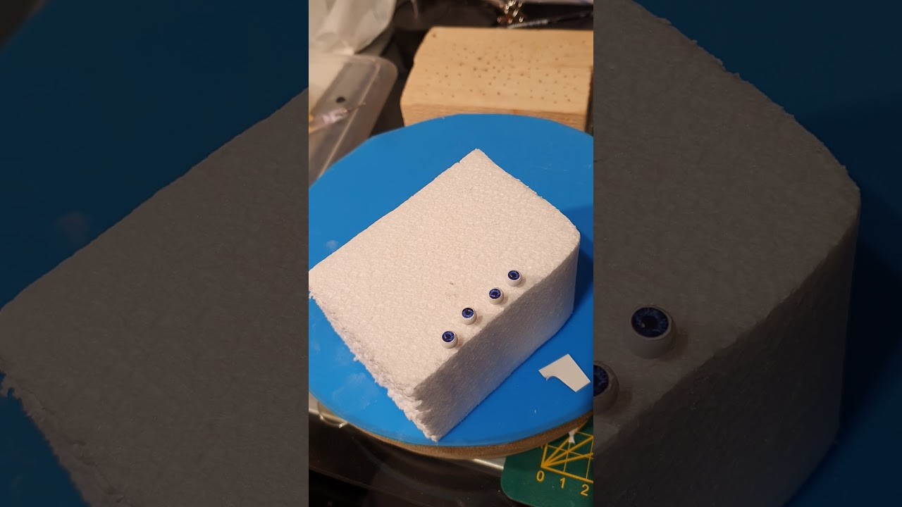 UV Resin Augen selber machen Size 6mm Stecknadel