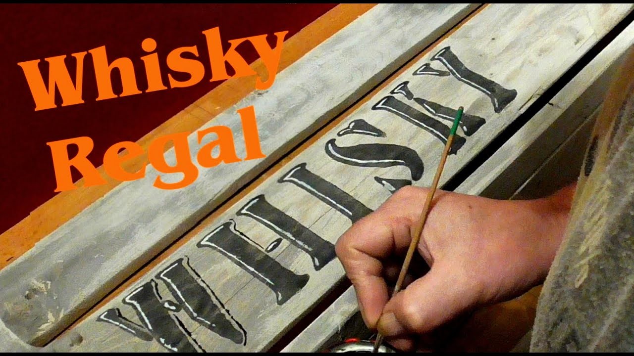 Whisky Regal als Geburtstags-Geschenk