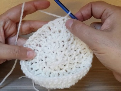 Wie häkelt man einen Baby Turban Baby Mütze für Babys  6-12 Monate. How crochet Baby Turban Beanie?