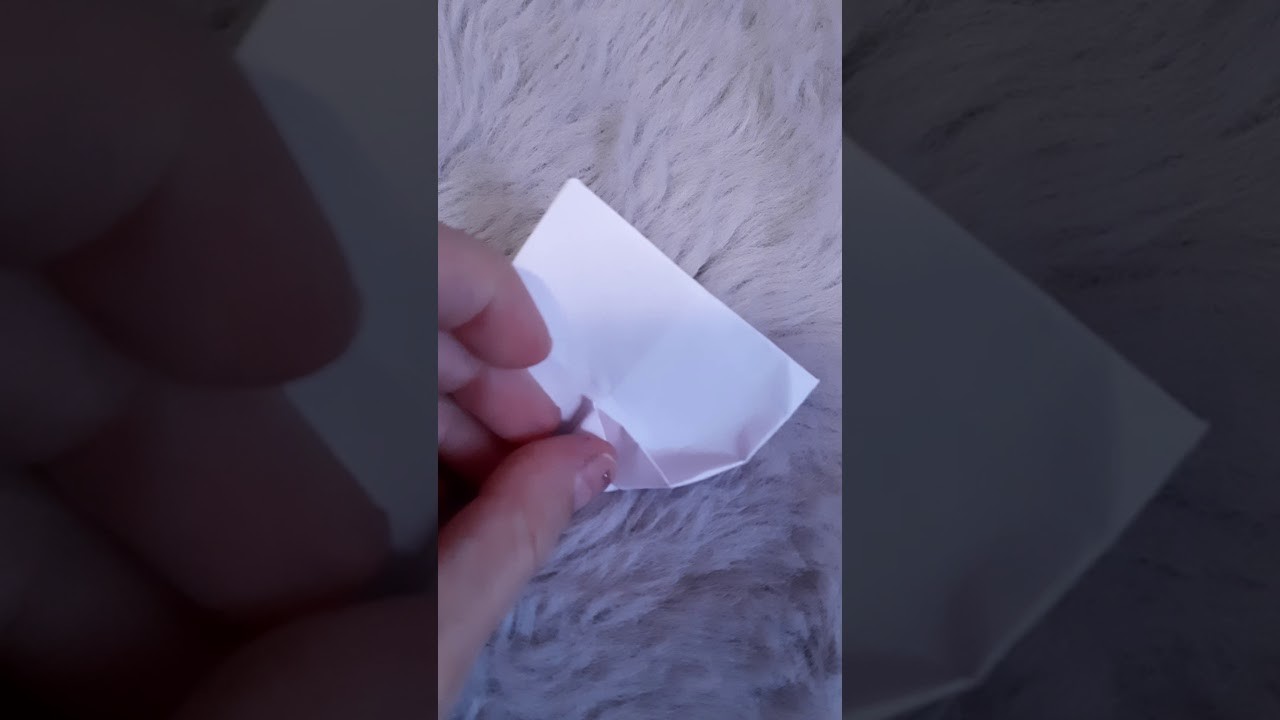 Wie man selber ein kleines pop it aus Papier macht