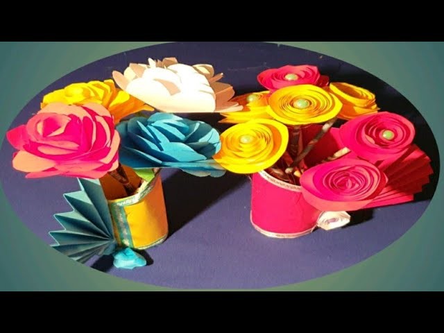 Basteln mit Papier. መቐመጢ ዕምባባ ብወረቐት