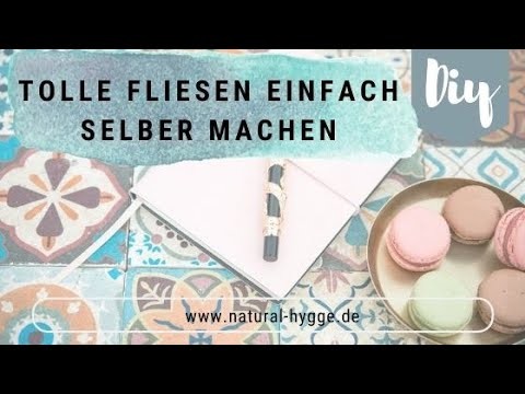 DIY-Idee: Tolle Fliesen einfach selbst machen I Natural-Hygge by Patricia I DIY I Deko