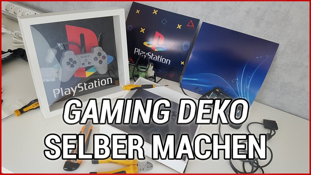 Gaming Deko selber machen.PlayStation 3 Controller