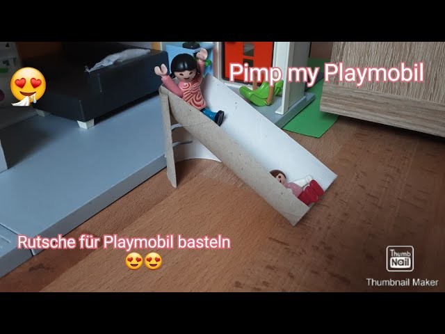 Playmobil Familie Stolz  Pimp my Playmobil????   Rutsche für Playmobil basteln