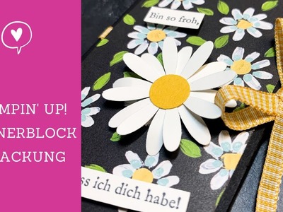 Stampin' Up! Kellnerblock Anleitung Wiesenblumen