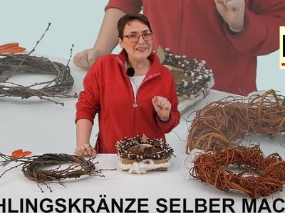 Türkranz selber machen: Frühling DIY | Frühlingskränze selbst flechten und dekorieren