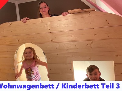 Wohnwagenbett.Kinderbett selber bauen