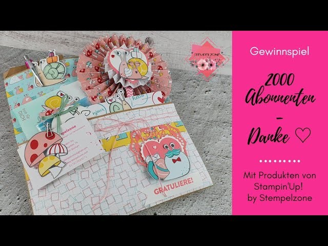 2000 Abonnenten Gewinnspiel - Stempelzone ❤