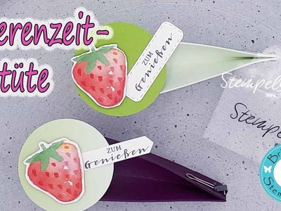 Beerenzeit-Eistüte #stampinup