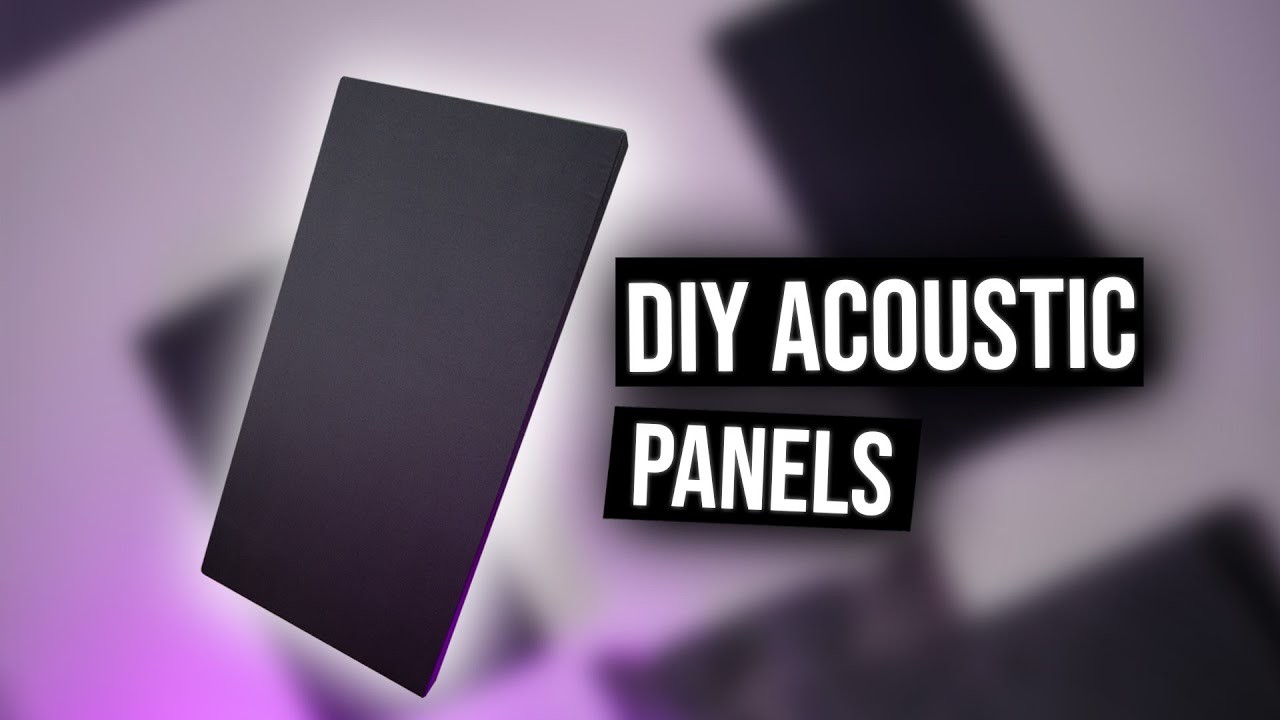 DIY Acoustic Panels für Dein Budget
