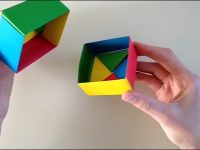 DIY | Origami Schachtel