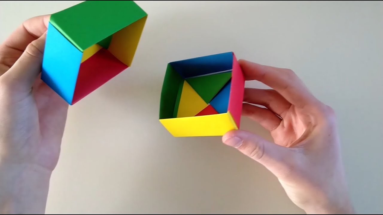 DIY | Origami Schachtel