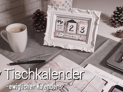 Ewiglicher Tischkalender | Diy Kalender | Schreibtischkalender