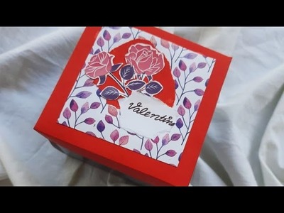 Explosion Box | Valentine |Chocolate | Handmade Gifts | Creative tales !! Sana. . .