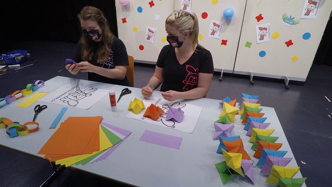 Kinderfasnacht 2021 Deko Basteln