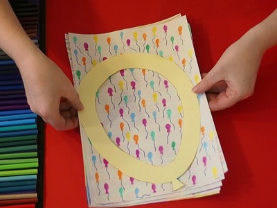 Luftballons für das Fenster basteln