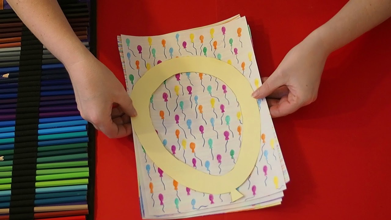 Luftballons für das Fenster basteln