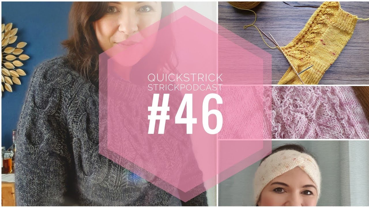 Quickstrick Strickpodcast #46 Cable Love - Snowy Forest
