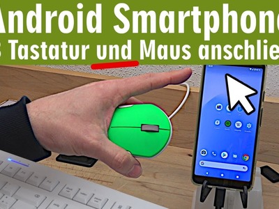 Android Smartphone USB-Stick ⭐️ USB-Tastatur ⭐️ Maus an Handy anschließen ????️ einrichten mit USB-Hub