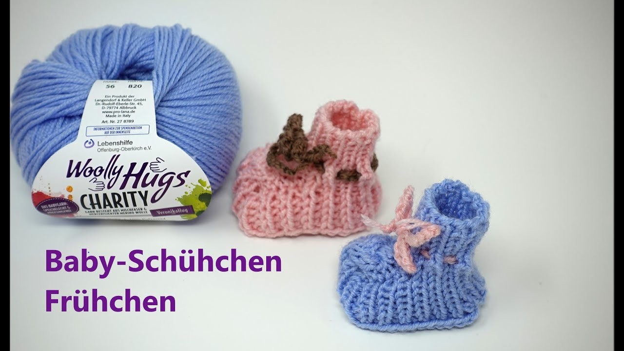 Baby Schühchen Frühchen Stricken