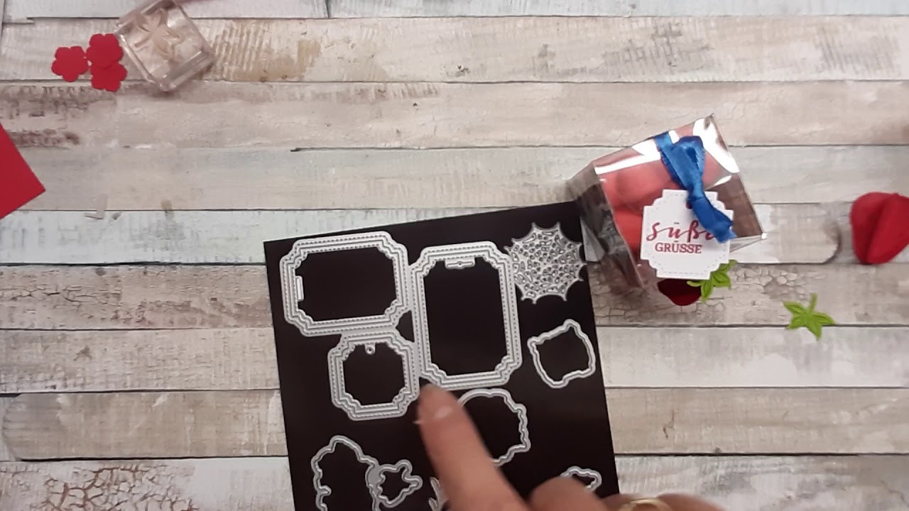 DIY Erdbeerboxen mit den Transparenten Mini-Geschenkschachteln und dem Produktpaket Beerenstark