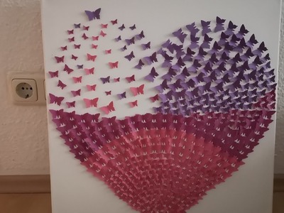 DIY Idee - 3D Bild perfekt für Muttertag & Valentinstag